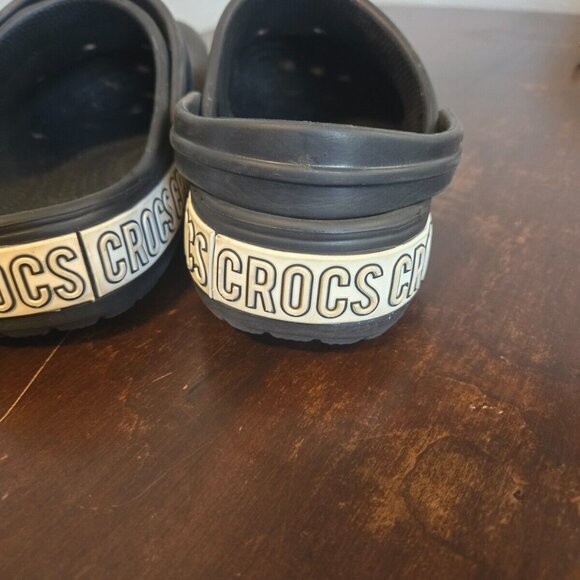 Crocs Crocband Black Unisex Clog-Men's 5 Women's 7 - Picture 9 of 16